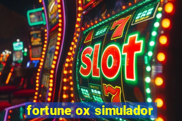 fortune ox simulador